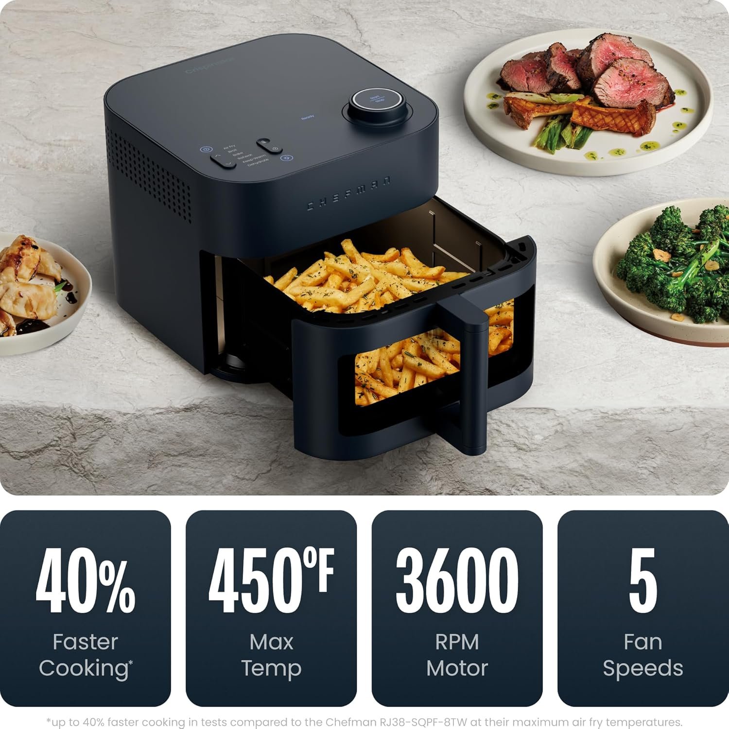 smart air fryer WiFi