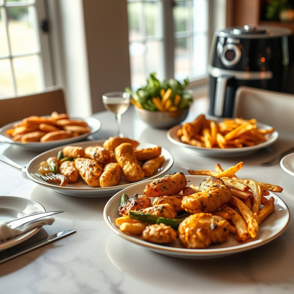 Beautiful Drew Barrymore air fryer vs Ninja - Illustration 3