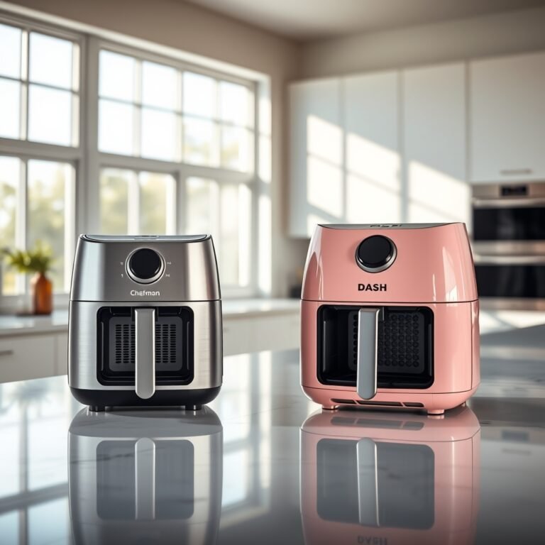 Chefman vs Dash air fryer
