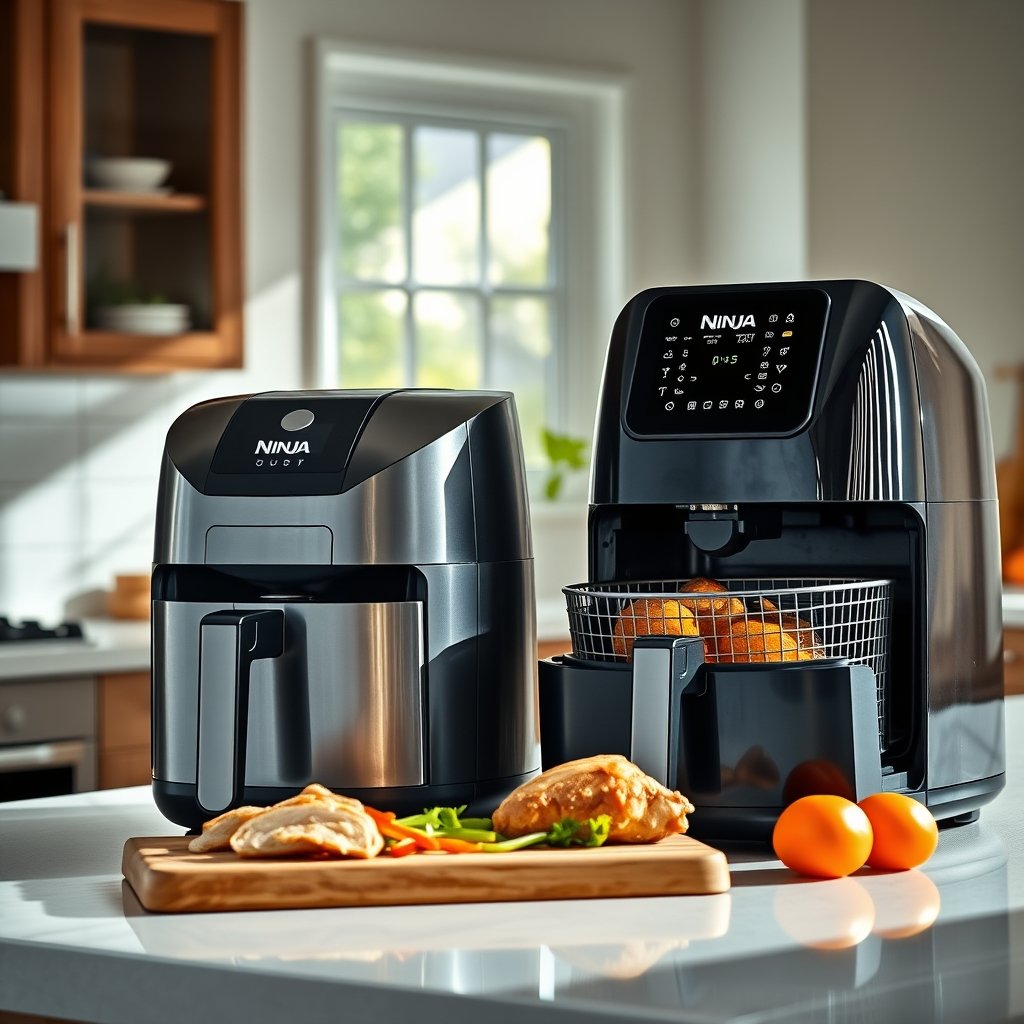 Ninja dual basket vs single basket air fryer - Illustration 1