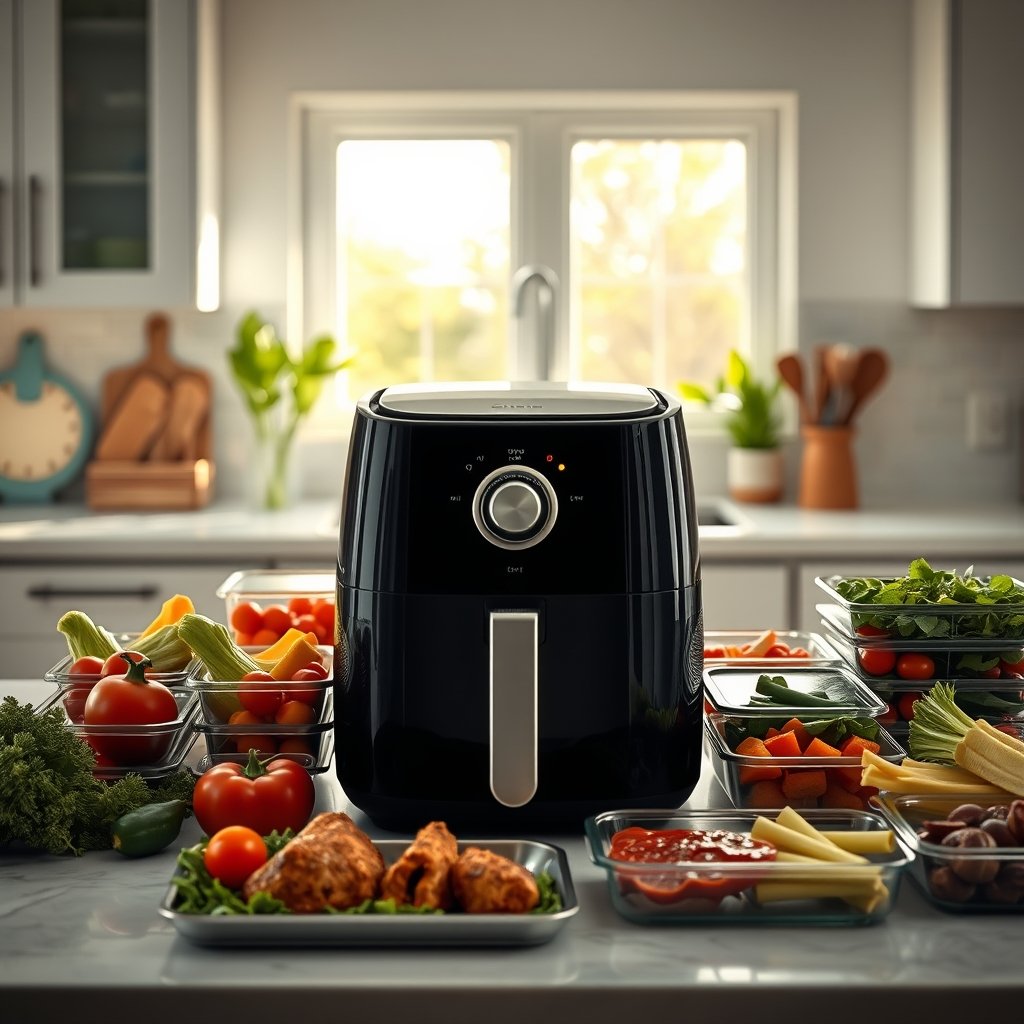 air fryer meal prep - Illustration 1