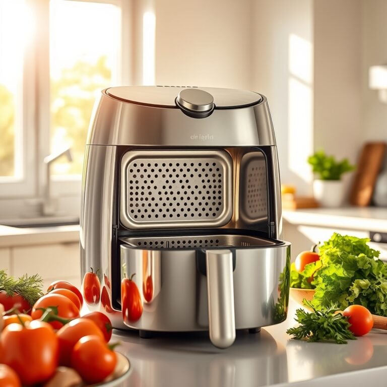 air fryer stainless steel interior
