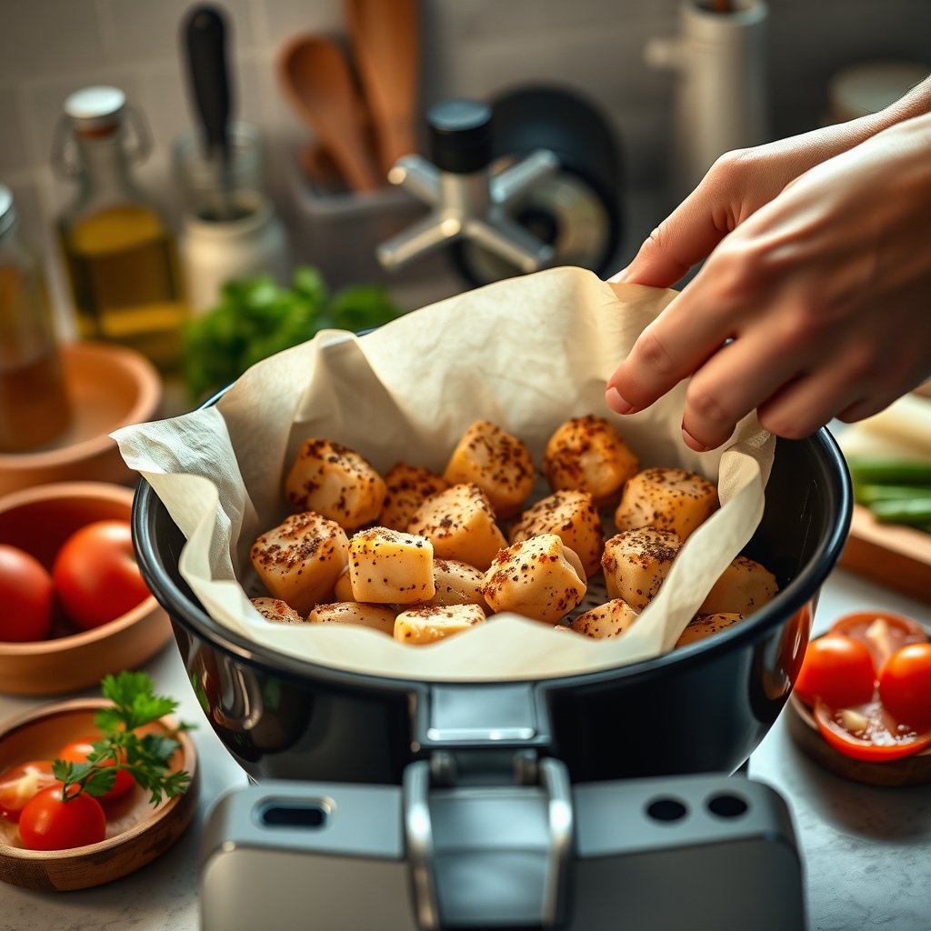 ceramic air fryer basket