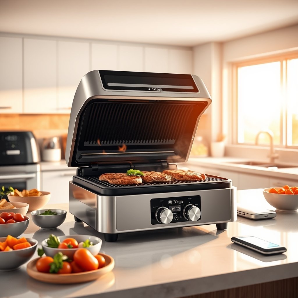 Indoor grill product view