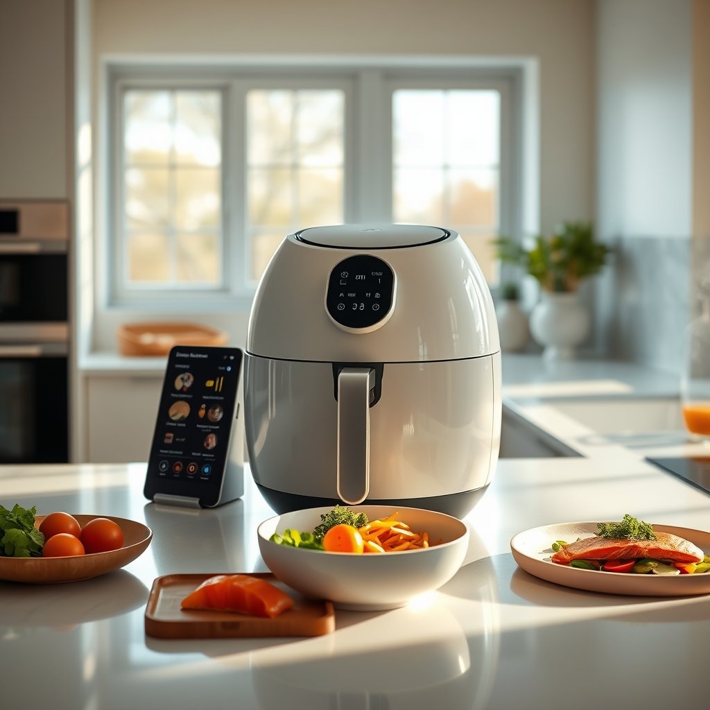 smart airfryer product view