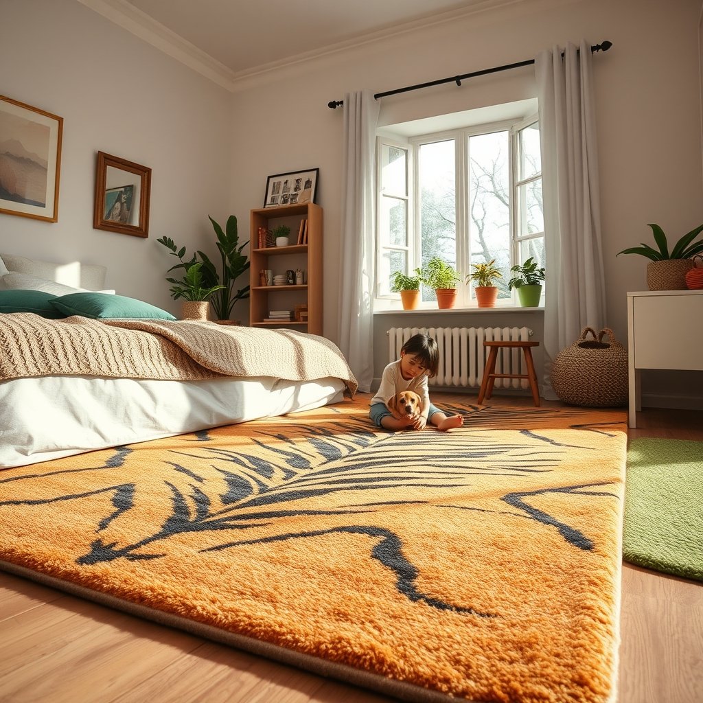 Tiger Rug in action