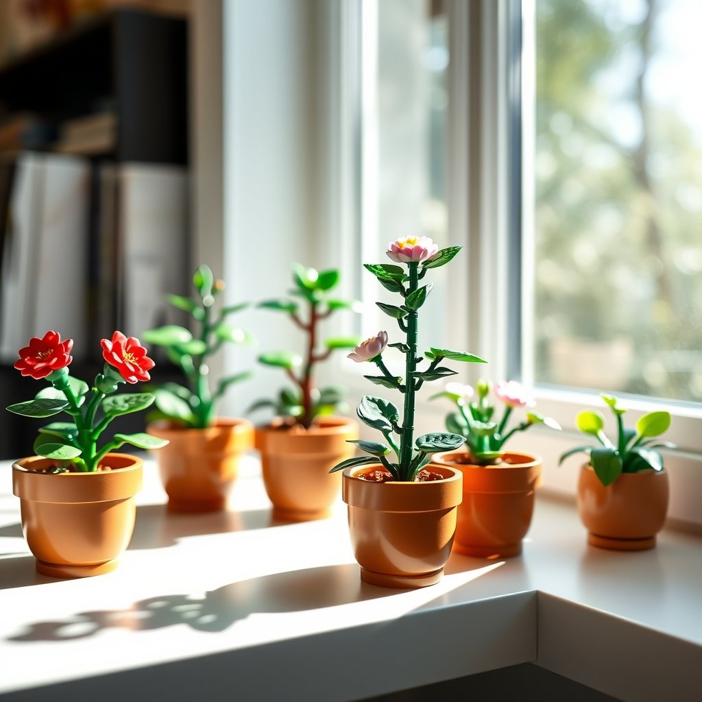 lego plants in action