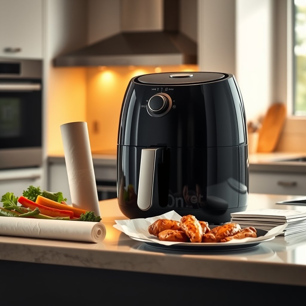 can you put parchment paper in an air fryer - Illustration 1