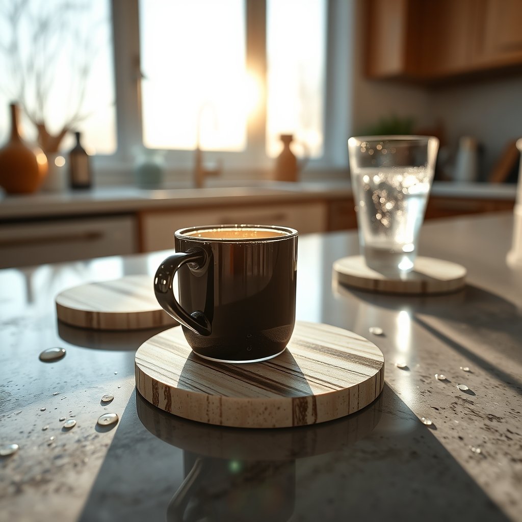 diatomite coasters product view