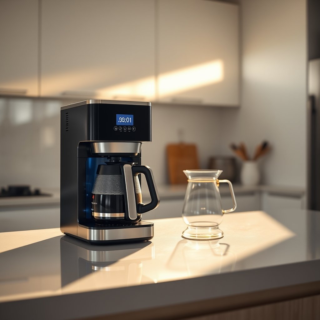 digital coffeemaker product view