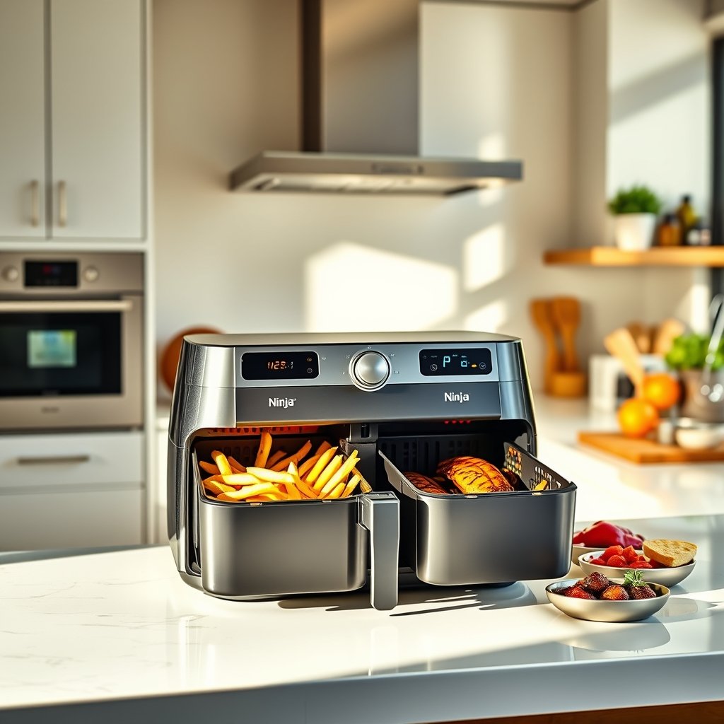 dual airfryer product view