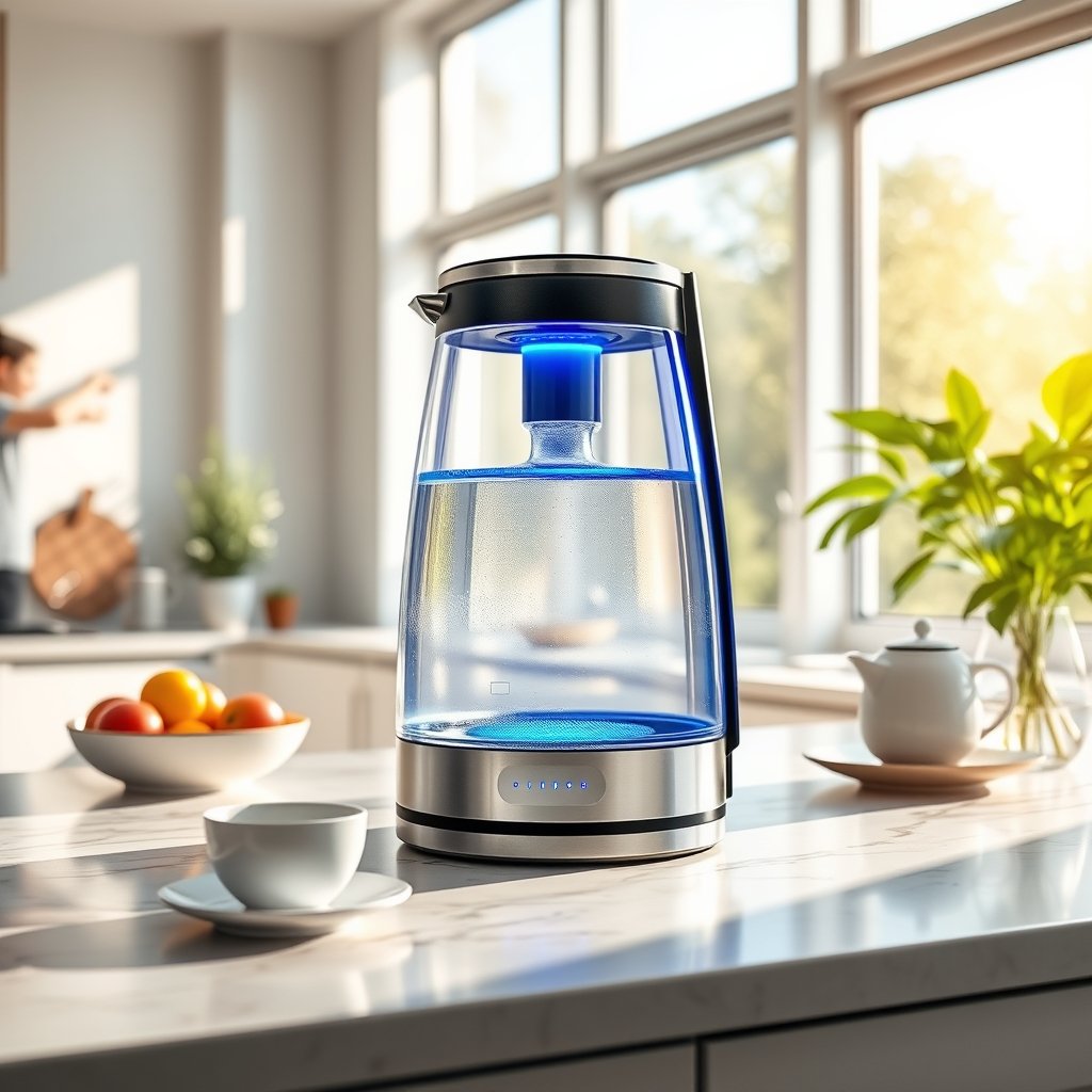 electric kettle product view
