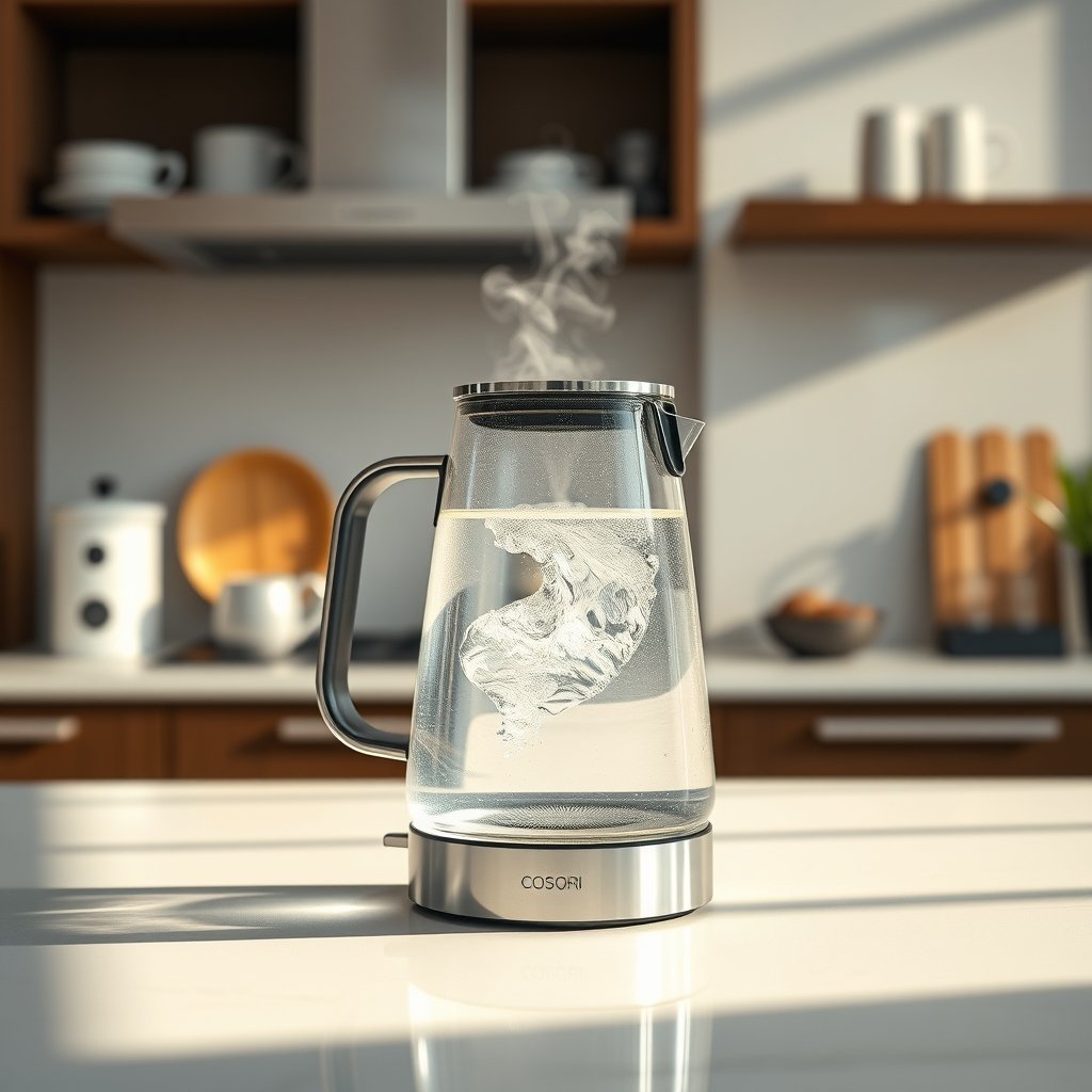 electric kettle product view