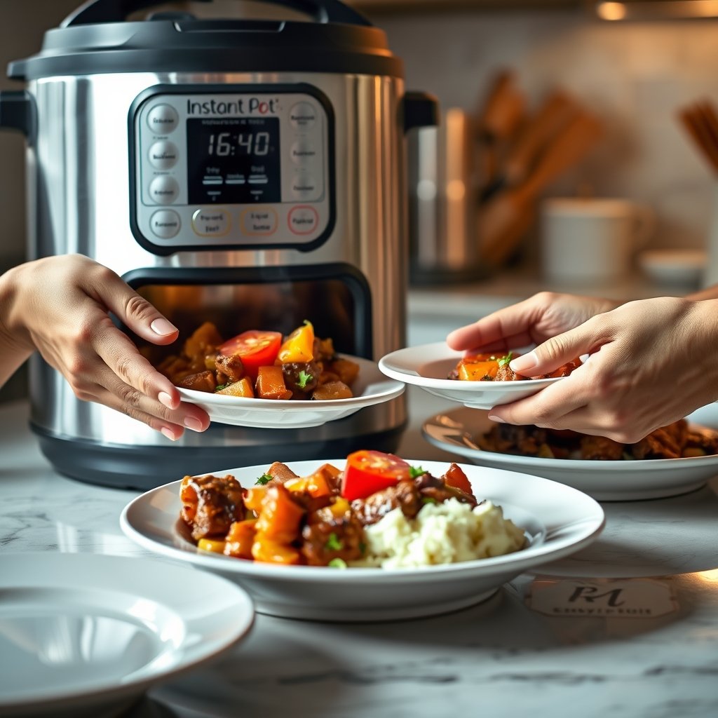 Instant Pot in action
