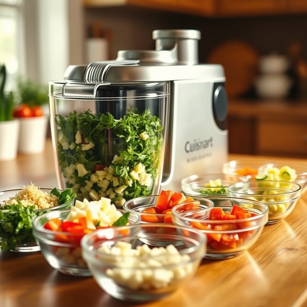 mini chopper in action