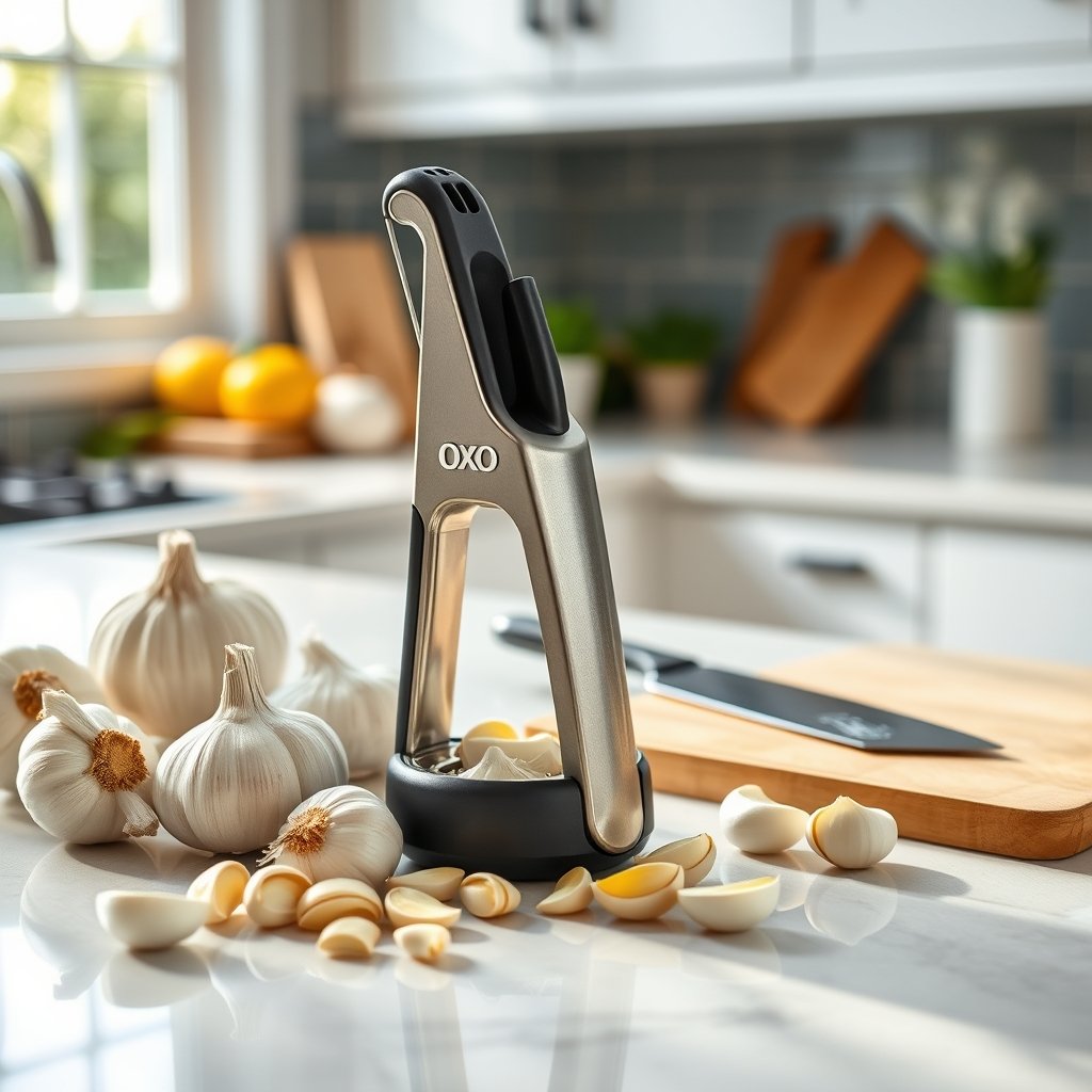 garlic press product view
