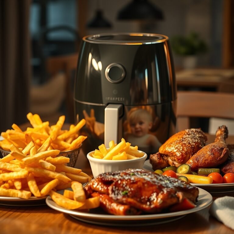 glass air fryer