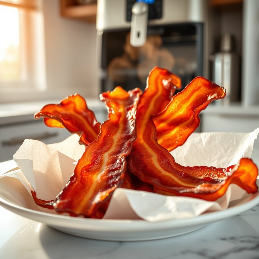 how to cook bacon in air fryer - Illustration 3