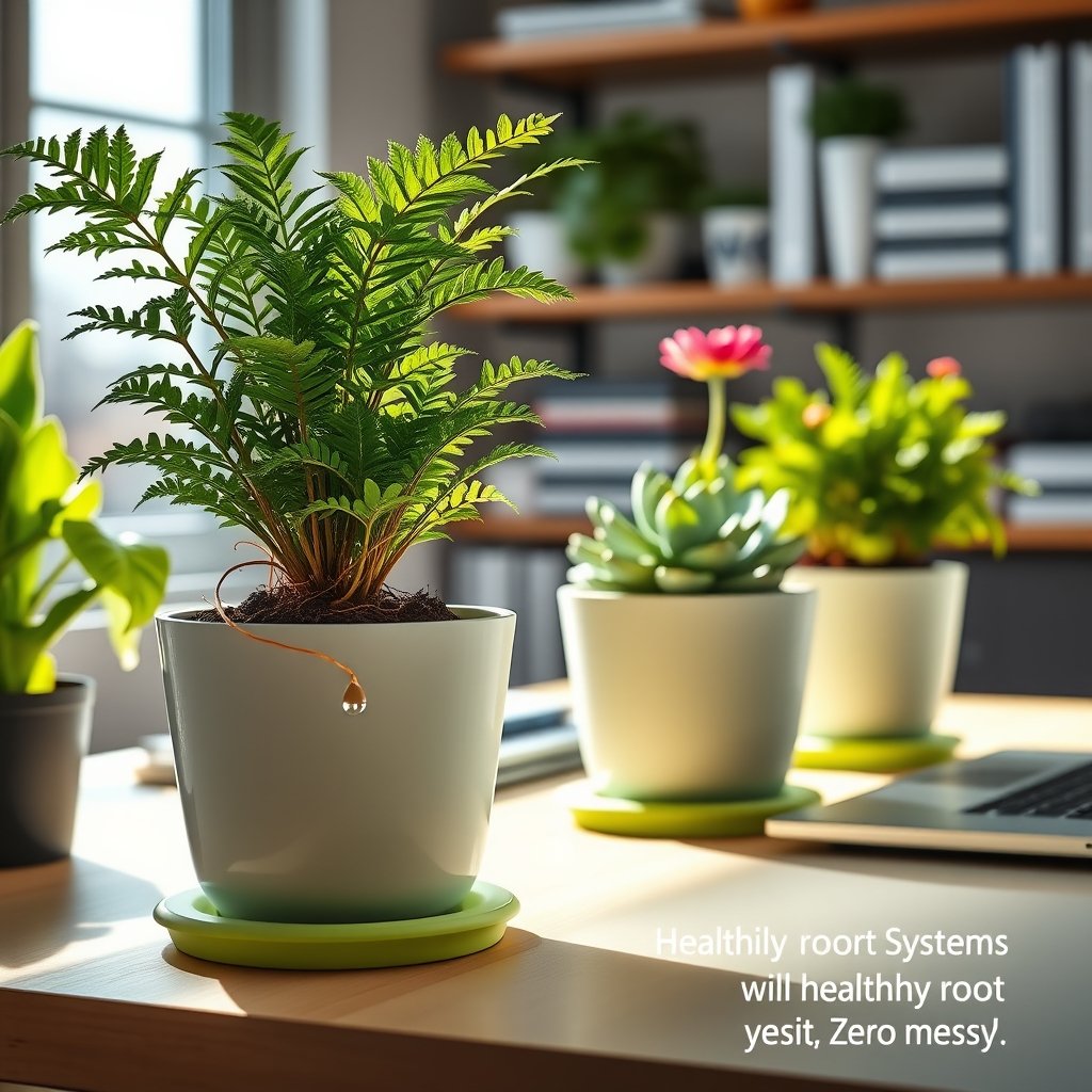 plant pots in action