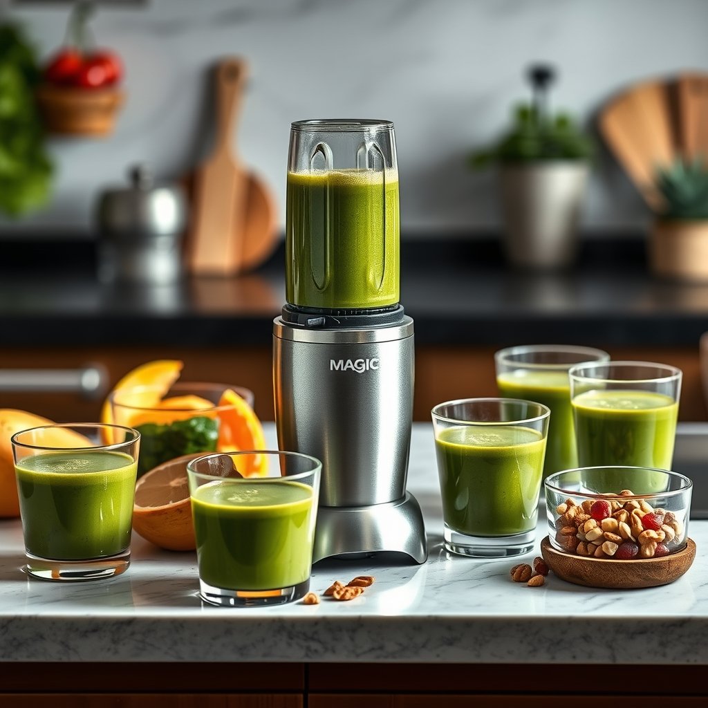 blender set in action