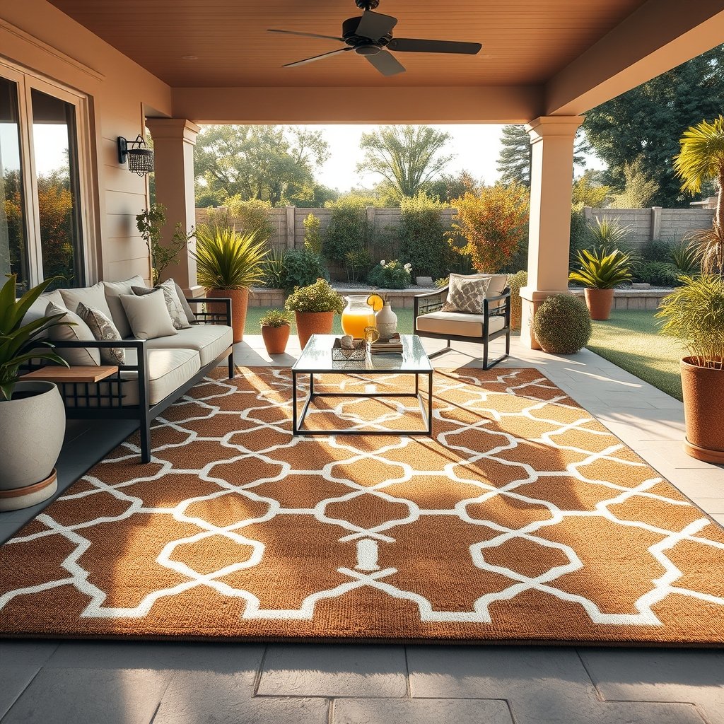 outdoor rug product view