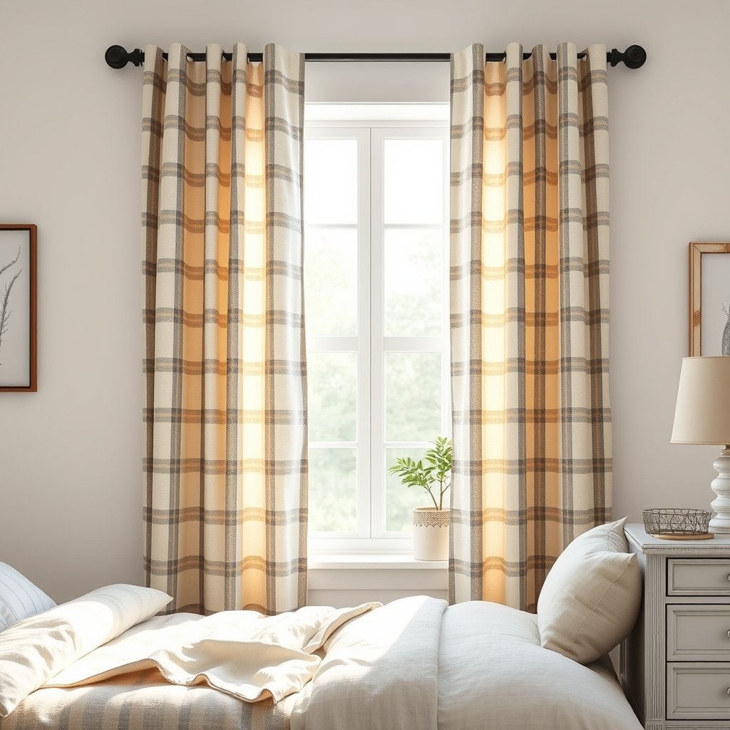 blackout curtain in action