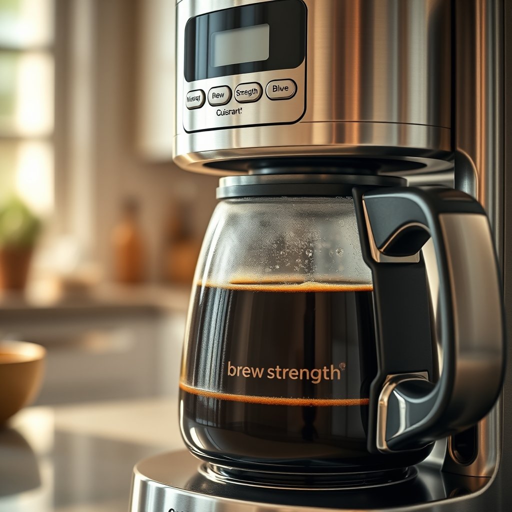 coffee maker in action