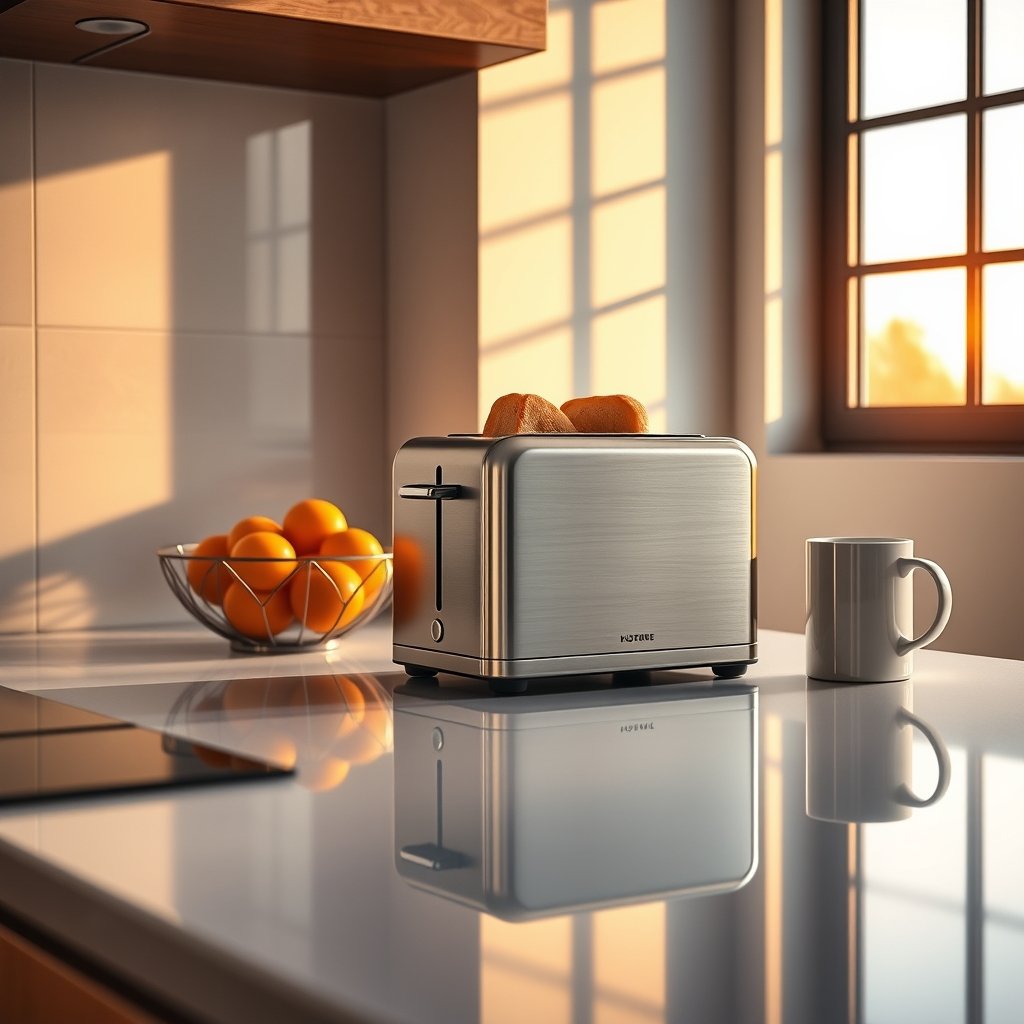 slim toaster product view