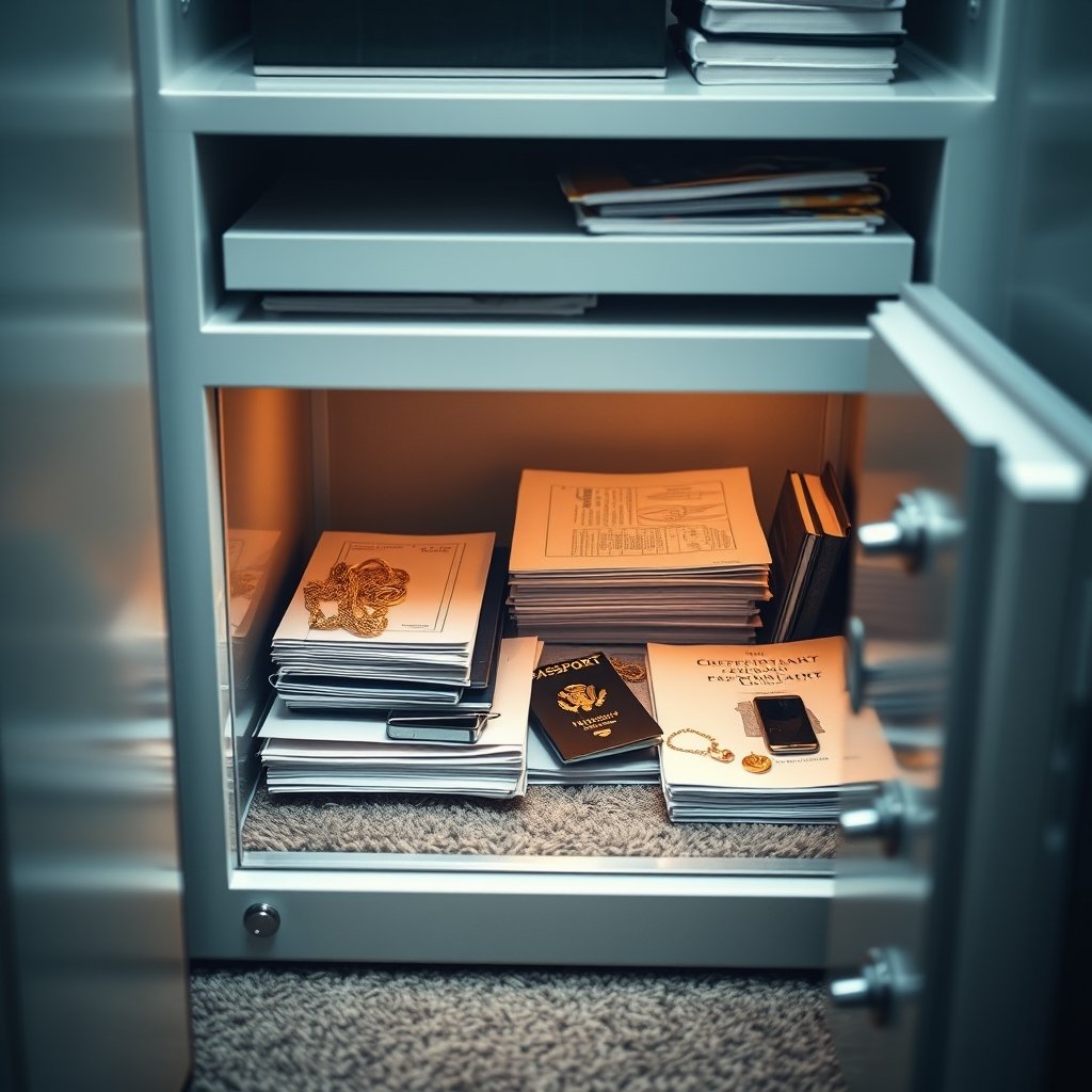 security safe in action