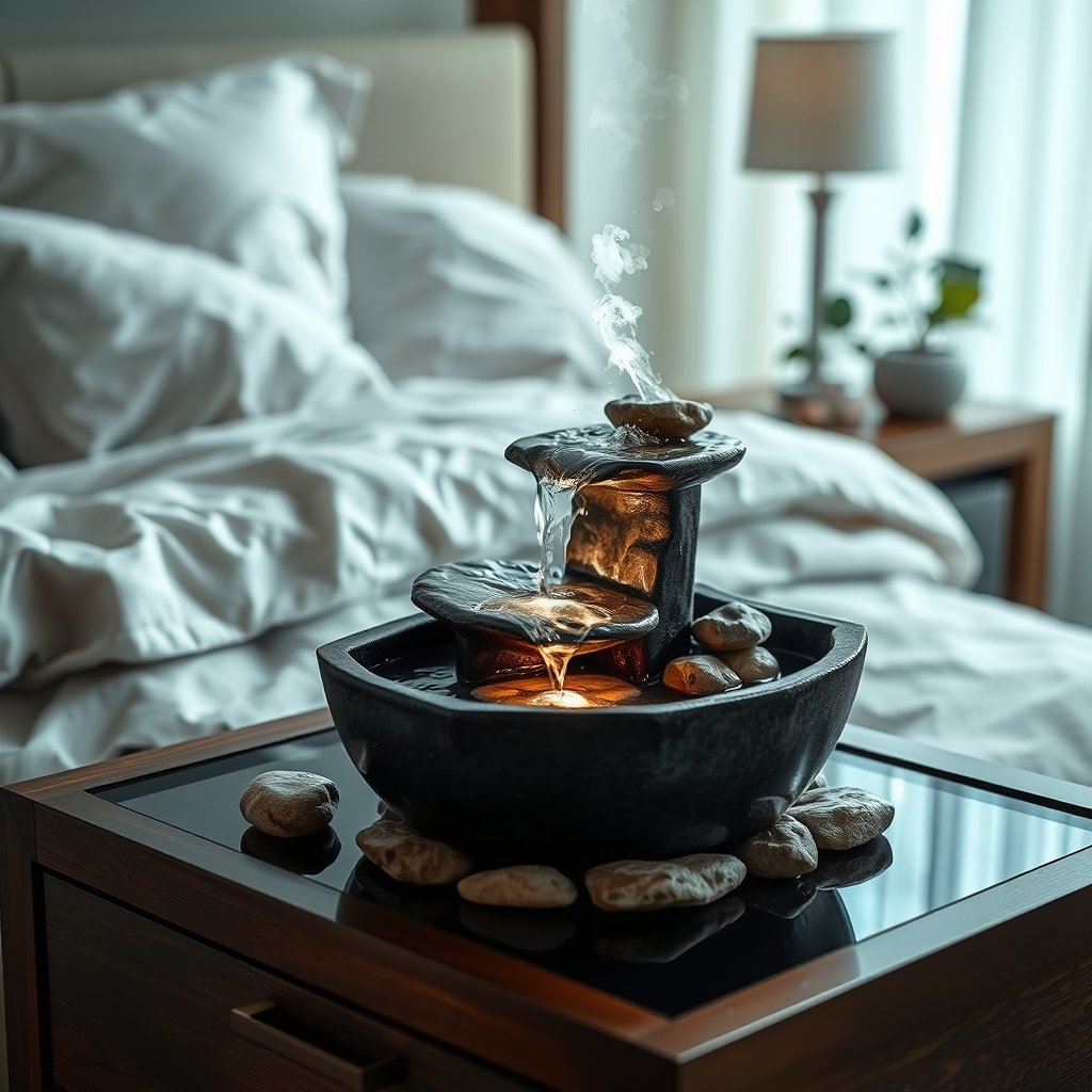 Tabletop Fountain: 7 Ultimate Tips For An Amazing Zen Home 2026 2 tabletop fountain in action