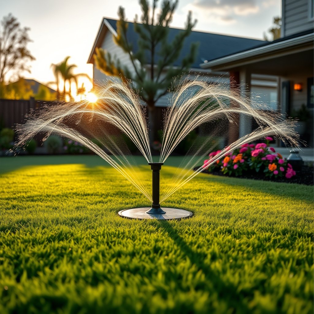 oscillating sprinkler product view